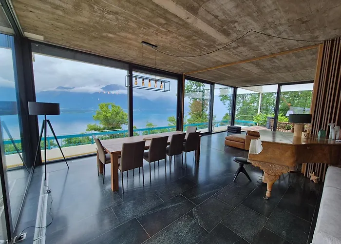 Architect House With Gorgeous View & Wildlife Montreux