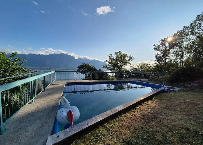 Architect House With Gorgeous View & Wildlife Montreux