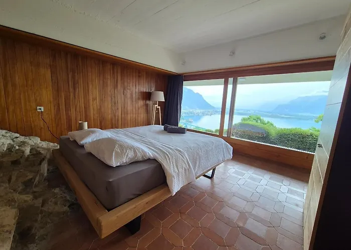 빌라 Architect House With Gorgeous View & Wildlife 몽트뢰